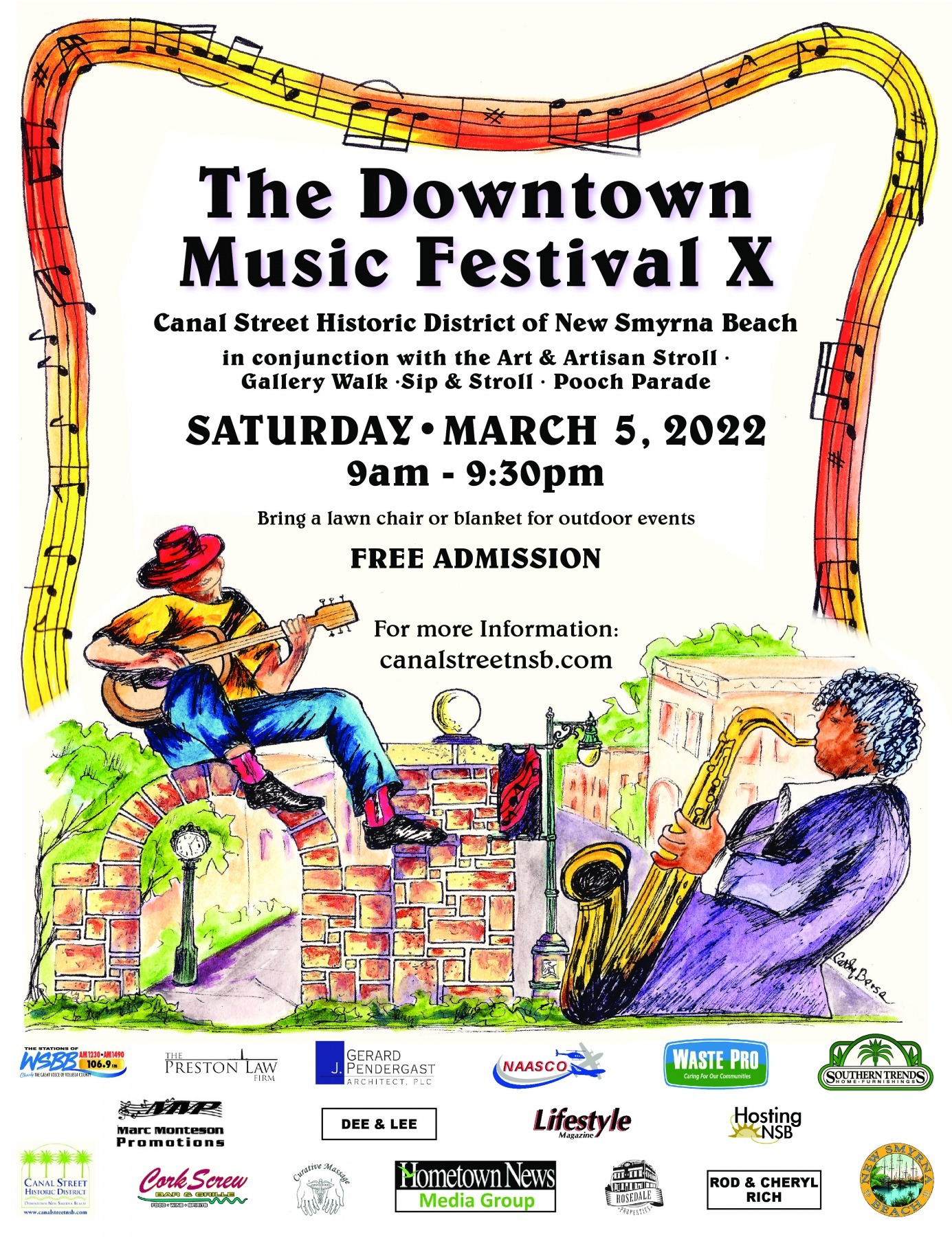 Downtown Music Festival X - The CorkScrew Bar and Grille in New Smyrna
